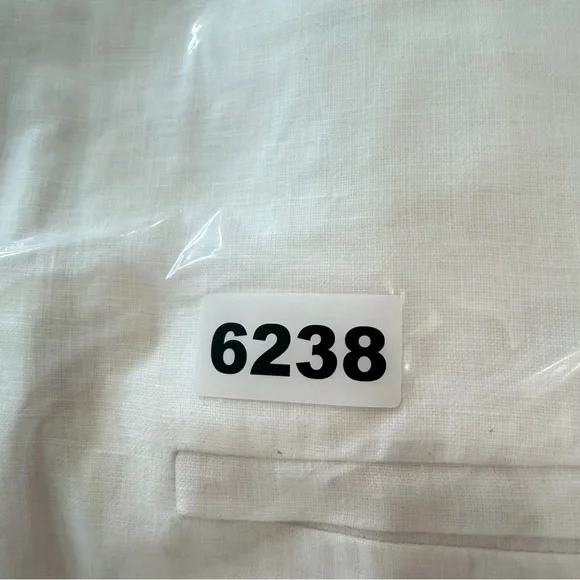 New! J. Crew Claudia white linen dress classuc quiet luxury 36238 - Picture 14 of 14